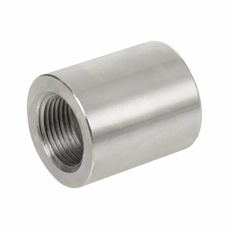 SMITH COOPER Stainless Steel Reducing Coupling - 2 in. x 1.5 dia. 4868253